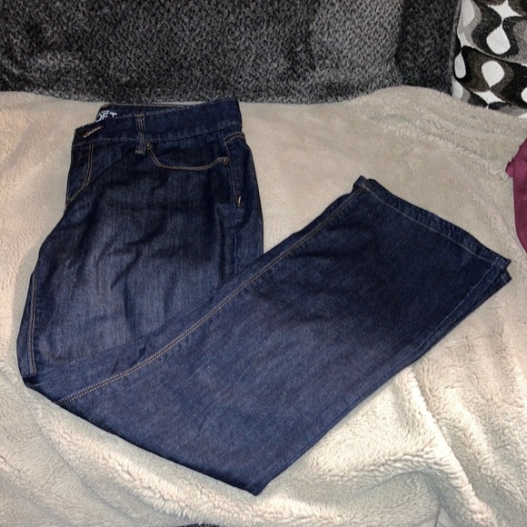 Loft Curvy Bootcut Jeans, size 10 - Picture 1 of 6